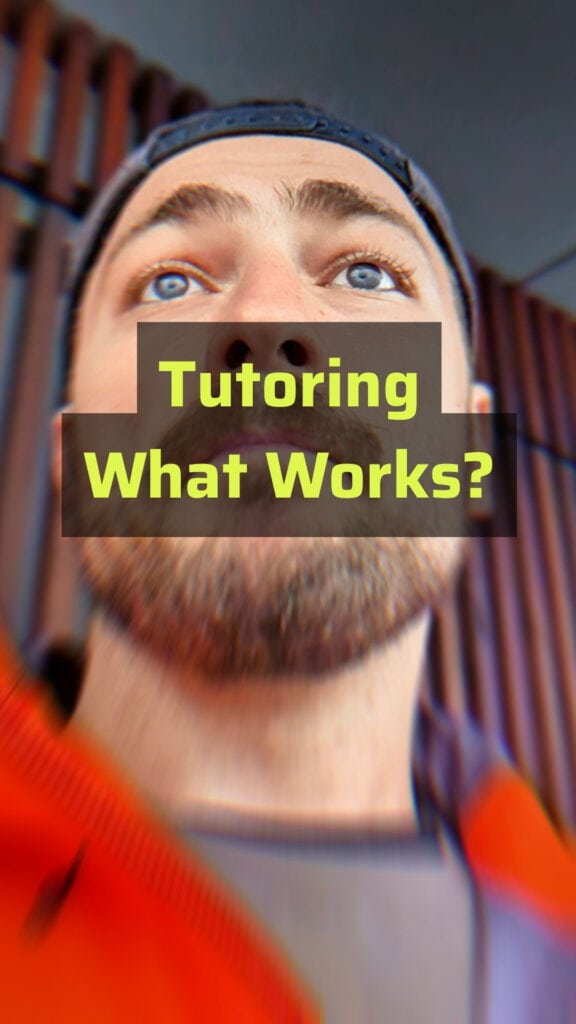 tutoring what works