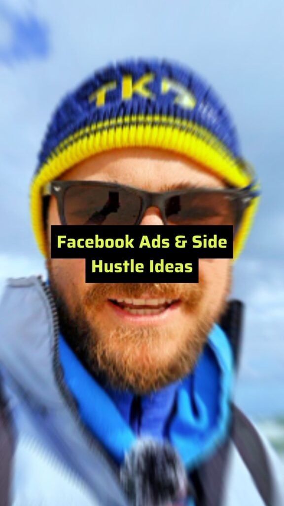 vertical thumbnail facebook ads & side hustle ideas