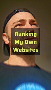 ranking my own websites