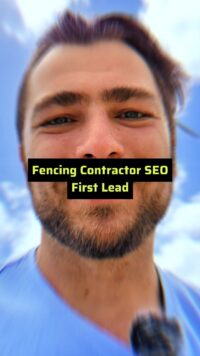 fencing contractor seo first lead