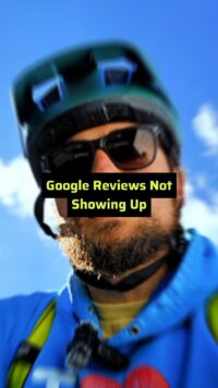 vertical thumbnail google reviews not showing up