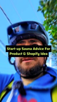 vertical thumbnail start up sauna advice for product & shopify idea
